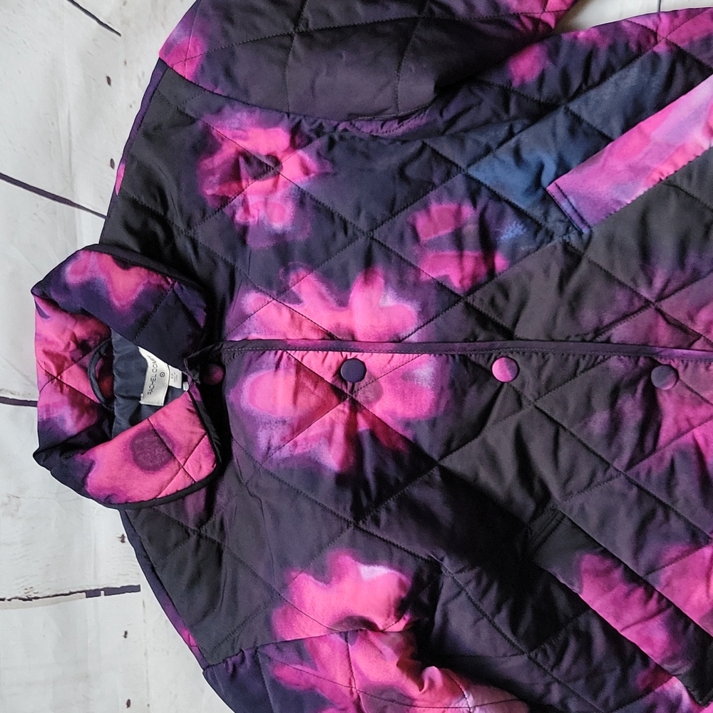 Rachel Comey x Target Smudge Floral Quilted Coat - Picture 4 of 6